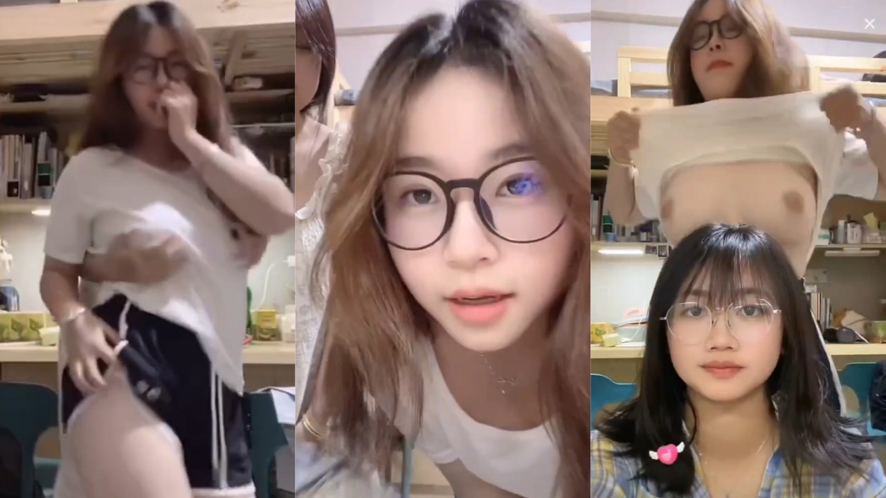 山西师大女生宿舍直播 搞笑互动挑逗网友 玩得兴起撩衣露奶亮瞎双眼