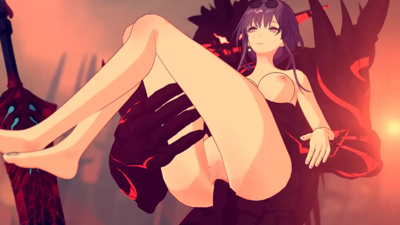 【崩铁 卡芙卡淫乱爆操】3D