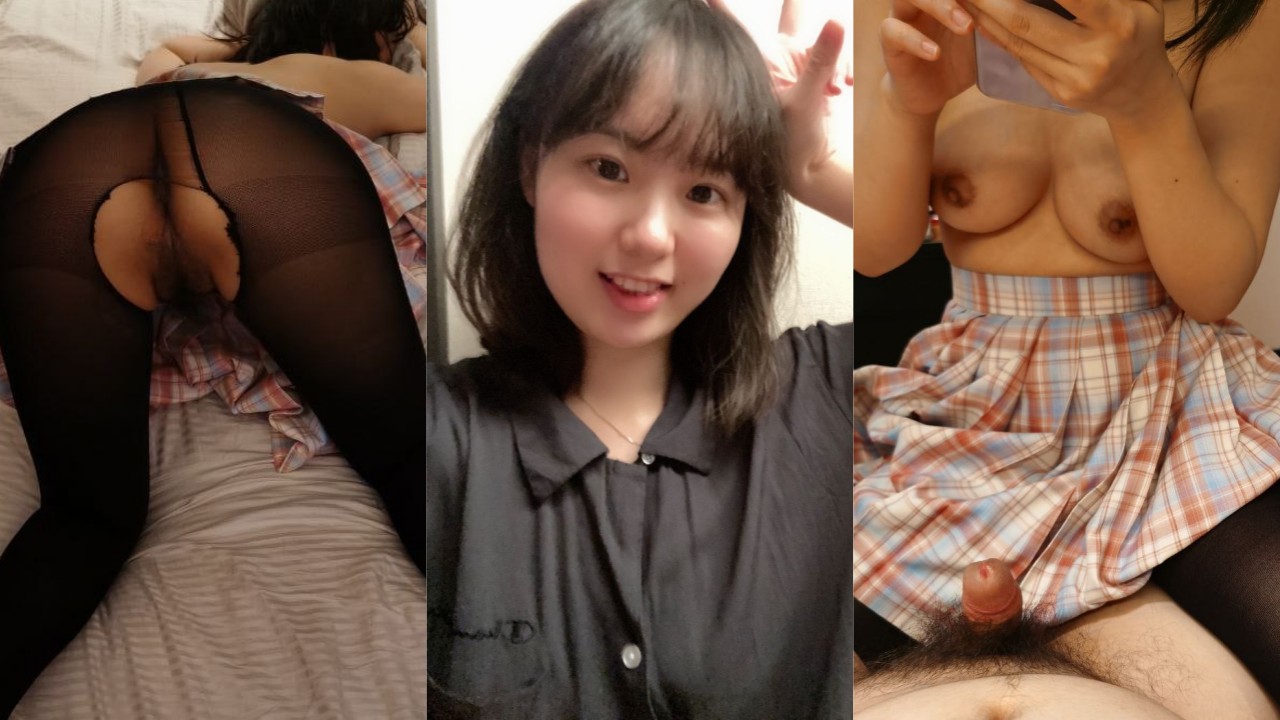 性感吊钟巨乳大二学生妹 身穿JK制服开裆黑丝裤 被男友干的骚叫