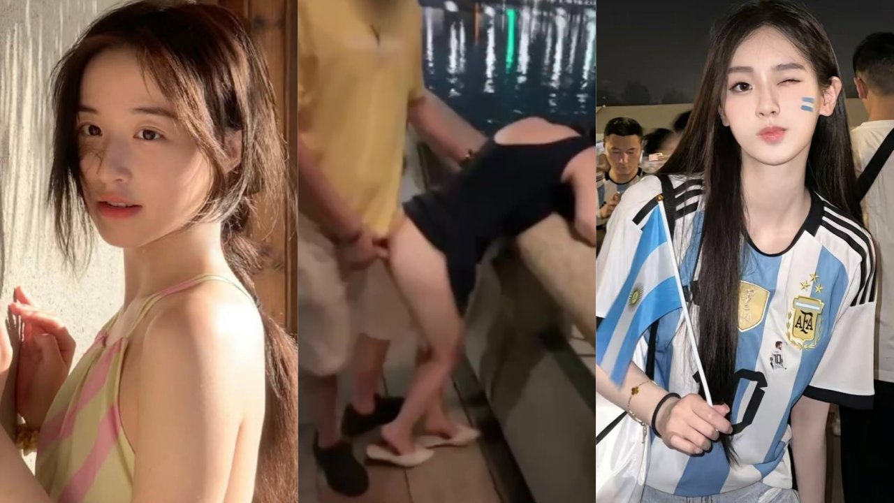 高价楼凤户外打炮套餐！广州塔下珠江边惊现户外发情现场！抓奶赏江景！