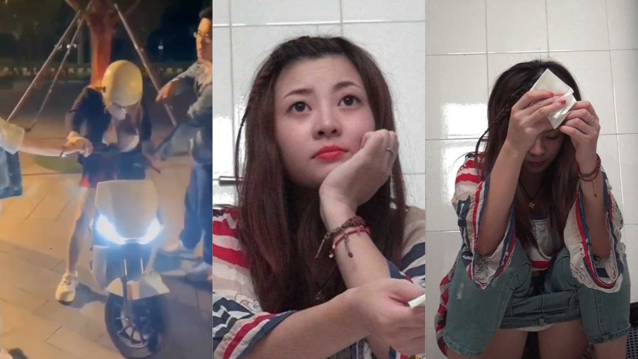 又一厕拍大神陨落 大神带上假大雷在大学厕拍美女大学生 被学校男生抓住